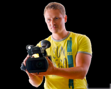 Aimar Lints videokaameraga